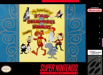 Adventures of Rocky and Bullwinkle and Friends, The (USA) box cover front